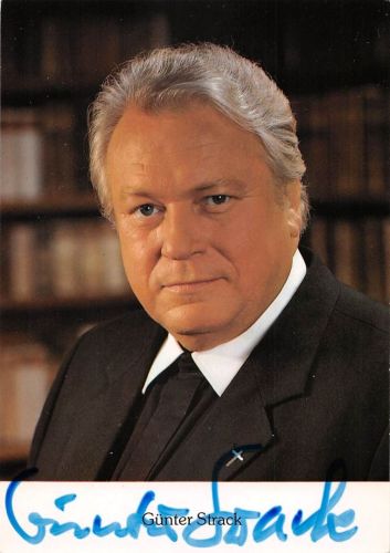 Schauspieler/Autogramm Günter Strack ngl 300.633