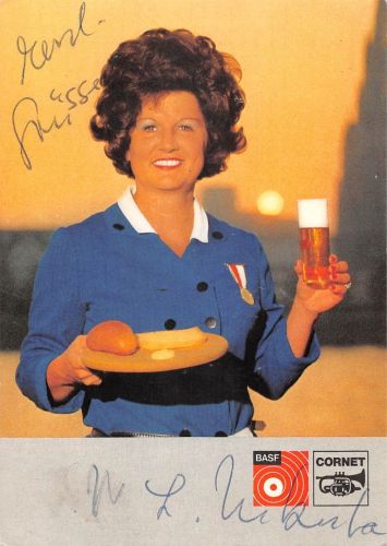 Musik/Sänger/Autogramm Marie-Luise Nikuta ngl 300.648