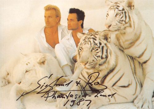 Autogramm Siegfried und Roy ngl 300.653