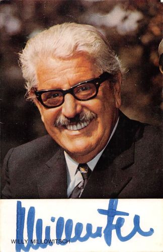 Musik/SängerAutogramm Willy Millowitsch ngl 300.655