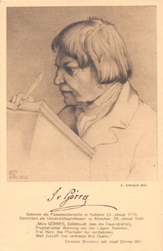 Künstler Josef Görres ngl 300.659