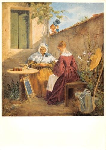 Künstler Carl Spitzweg Der Liebesbrief ngl 300.667