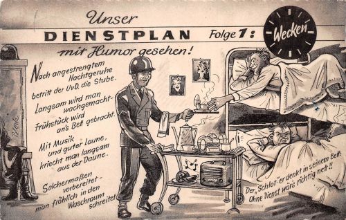 Militär/Bundeswehr Humorkarte gl1964 300.675