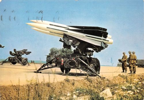Militär Belgische Armee "Hawk" Grond-lucht telegeleide raket gl1972 300.676