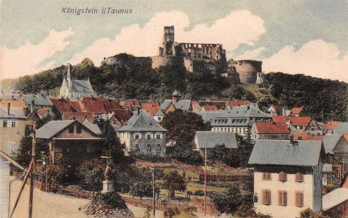 Königstein i.T. Panorama gl1906 300.709