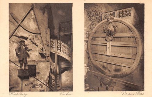 Heidelberg Schloß Kerker Großes Fass ngl 300.725