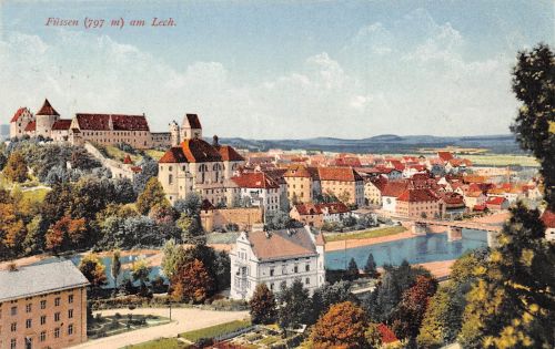 Füssen a. Lech Panorama ngl 300.768