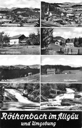 Röthenbach/Allgäu Mehrbildkarte gl1969 300.773