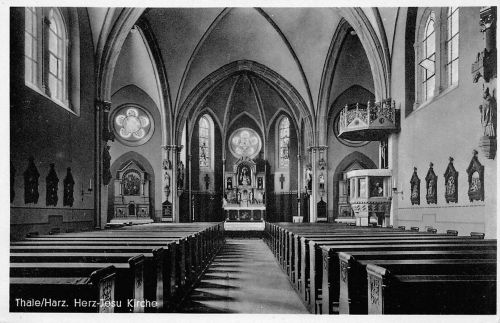 Thale (Harz) Herz-Jesu Kirche ngl 300.796
