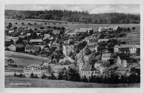 Klingenberg/Sa. Panorama gl1957 300.824