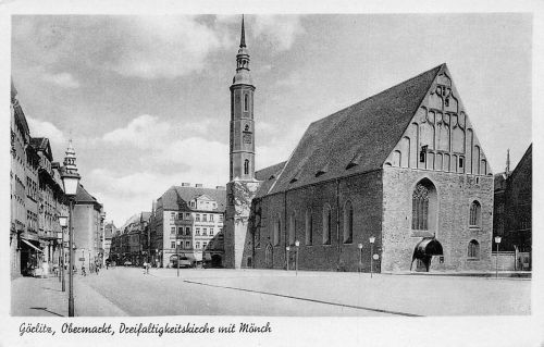Görlitz Obermarkt, Dreifaltigkeitskirche ngl 300.829