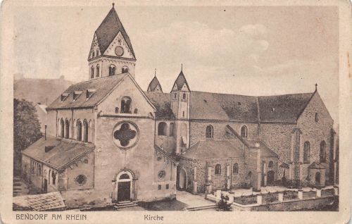 Bendorf a.Rhein, Kirche gl1943 300.848
