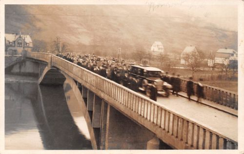 Nievern (Lahn) Brücke Fotokarte ngl 300.856