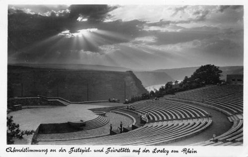 Loreley am Rhein Abendstimmung gl1940 300.859