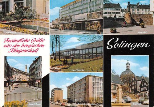 Solingen Mehrbildkarte gl1973 300.926