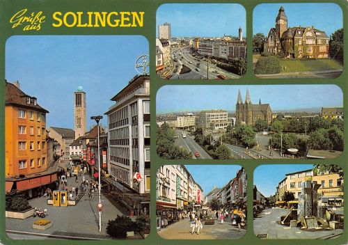 Solingen Mehrbildkarte gl1988 300.927