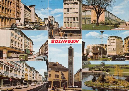 Solingen Mehrbildkarte gl1969 300.932