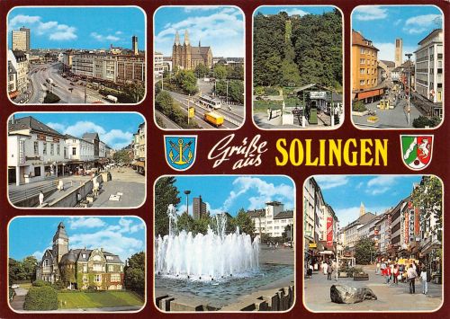 Solingen Mehrbildkarte ngl 300.935