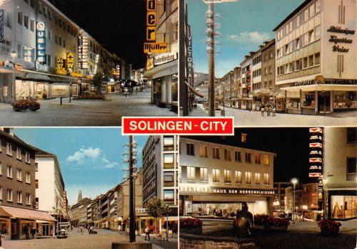 Solingen Mehrbildkarte ngl 300.937