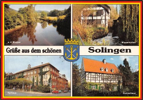 Solingen Mehrbildkarte ngl 300.940