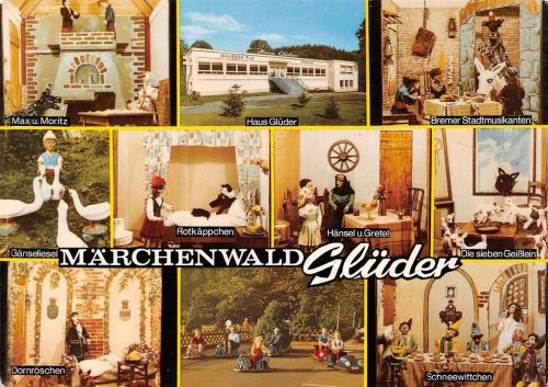 Solingen Märchenwald Glüder Mehrbildkarte ngl 300.941