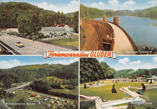 Solingen-Glüder Ferienparadies Mehrbildkarte gl 300.943