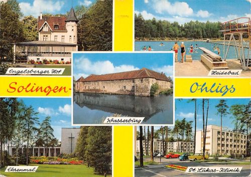 Solingen-Ohligs Mehrbildkarte gl1970 300.946