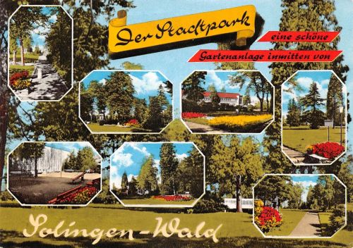 Solingen-Wald Stadtpark Mehrbildkarte gl1979 300.949