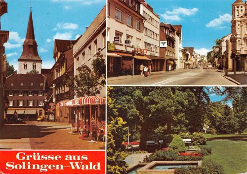 Solingen-Wald Mehrbildkarte gl1984 300.950