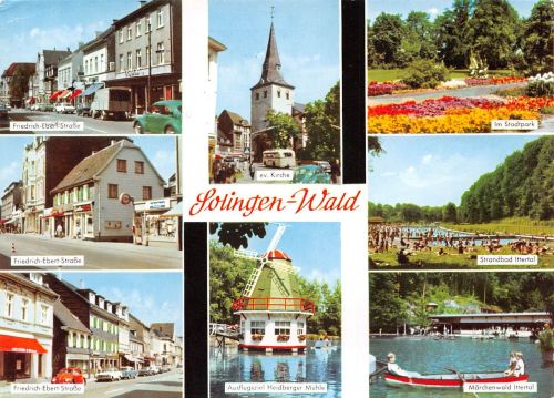 Solingen-Wald Mehrbildkarte gl1987 300.952