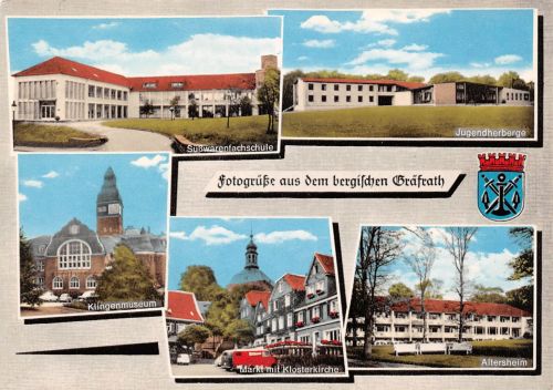 Solingen-Gräfrath Mehrbildkarte ngl 300.955