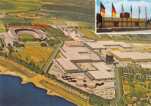 Düsseldorf Rhein-Stadion und Messegelände ngl 300.994