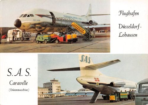 Düsseldorf Flughafen S.A.S. Caravelle ngl 301.005