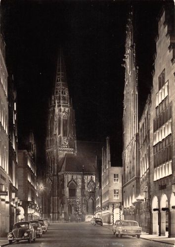 Münster (Westfalen) Prinzipalmarkt in der Weihnachtszeit gl 301.073
