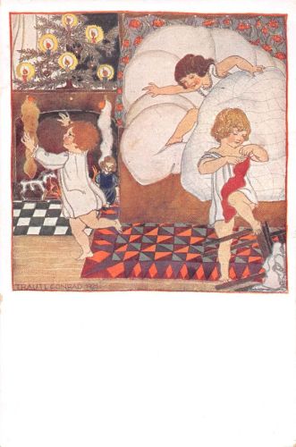 Motiv Künstler Traudl Conrad Weihnachten 1921 gl1926 301.145
