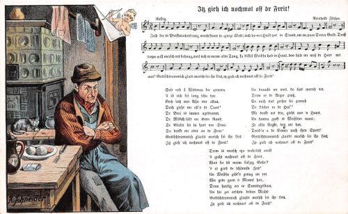 Motiv Lieder Jtz gieh ich nochmol off dr Freit ngl 301.177