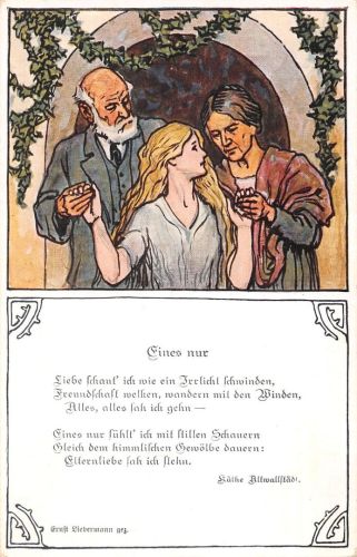 Motiv Lieder Käthe Altwallstädt "Eines nur" ngl 301.181