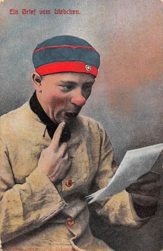 Motiv Militär Ein Brief vom Liebchen feldpgl1916 301.196