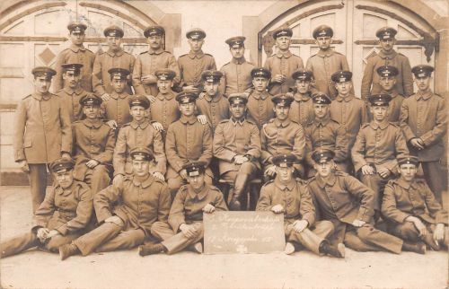 Motiv Militär Soldatenportrait Fotokarte feldpgl1915 301.210