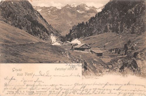 Österreich Vent Oetzthal Panorama gl1900 301.222