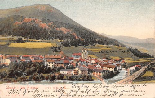 Österreich Steinach am Brenner Panorama gl 301.227