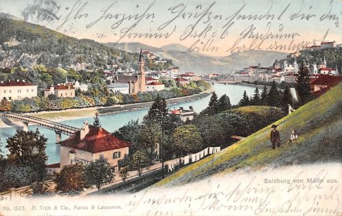 Österreich Salzburg von Mülln aus gl 301.228