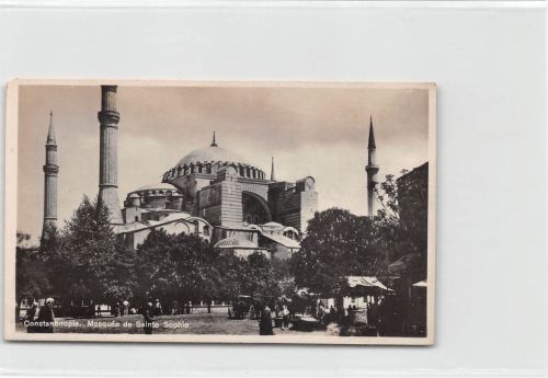 Türkei Constantinople Mosquee de Saint Sophie Mini-AK ngl 301.261