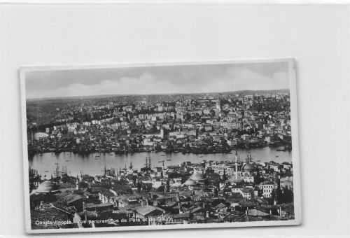 Türkei Constantinople Vue panoramique Mini-AK ngl 301.262