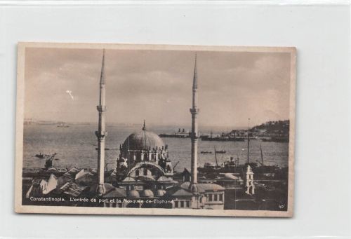 Türkei Constantinople L`Entree du port et… Mini-AK ngl 301.270