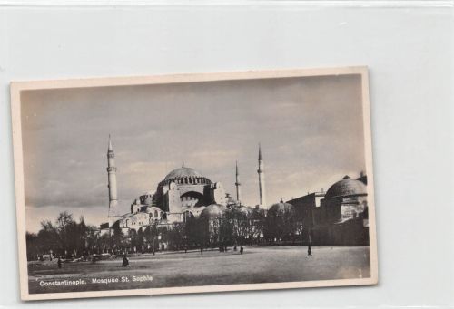 Türkei Constantinople Mosquee St. Sophie Mini-AK ngl 301.279