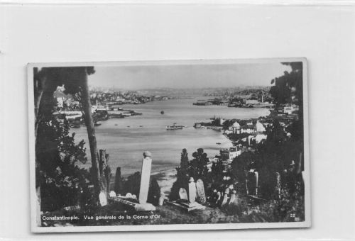 Türkei Constantinople Vue generale de la Corne d`Or Mini-AK ngl 301.280