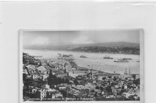 Türkei Constantinople Vue panoramique Mini-AK ngl 301.295