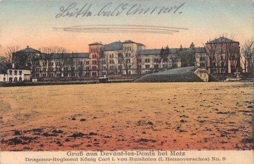 Frankreich 57 Devant-les-Ponts Kaserne Dragoner-Regiment feldpgl 301.308