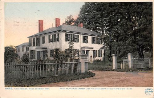 USA Concord Mass. The Emerson House gl1911 301.315